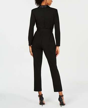 Adrianna Papell Tuxedo Jumpsuit 5 Adrianna Papell Tuxedo Jumpsuit - Image 3