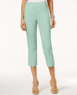JM Collection Embellished Pull-On Capri Pants, Created For Macy's -Clothing Shop 11188765 fpx