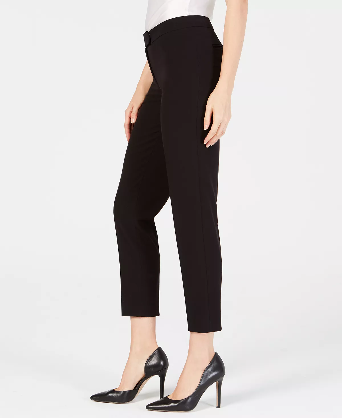 Anne Klein Straight-Leg Bowie Pants, Created For Macy's 5 Anne Klein Straight-Leg Bowie Pants, Created For Macy's - Image 3