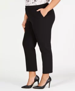 Bar III Trendy Plus Size Dress Pants, Created For Macy's 9 Bar III Trendy Plus Size Dress Pants, Created For Macy's -Clothing Shop 11636752 fpx
