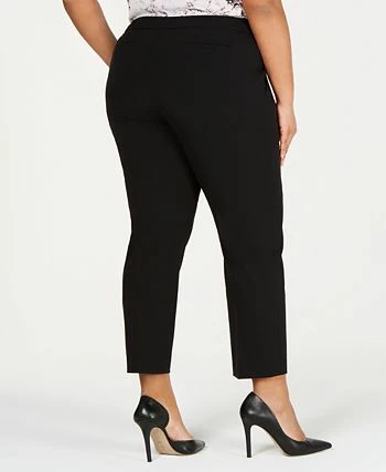 Bar III Trendy Plus Size Dress Pants, Created For Macy's 4 Bar III Trendy Plus Size Dress Pants, Created For Macy's - Image 2