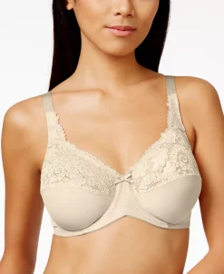 Lilyette Minimizer Comfort Lace Underwire Bra 428 -Clothing Shop 12259890 fpx