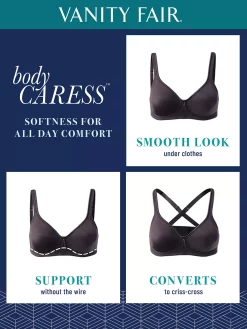 Vanity Fair® Body Caress Full Coverage Wireless Bra 72335 -Clothing Shop 12331575 fpx