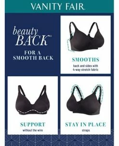 Vanity Fair® Ull Figure Beauty Back Smoother Wireless Bra 71380 -Clothing Shop 12331579 fpx