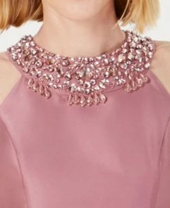 Adrianna Papell Rhinestone High-Low Dress 11 Adrianna Papell Rhinestone High-Low Dress -Clothing Shop 12627444 fpx