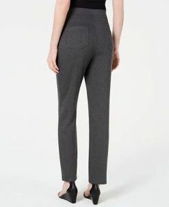 Karen Scott Port Pull-On Straight-Leg Pants, Created For Macy's -Clothing Shop 13530514 fpx