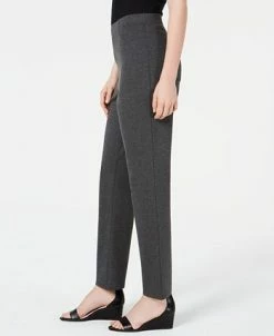 Karen Scott Port Pull-On Straight-Leg Pants, Created For Macy's -Clothing Shop 13530515 fpx