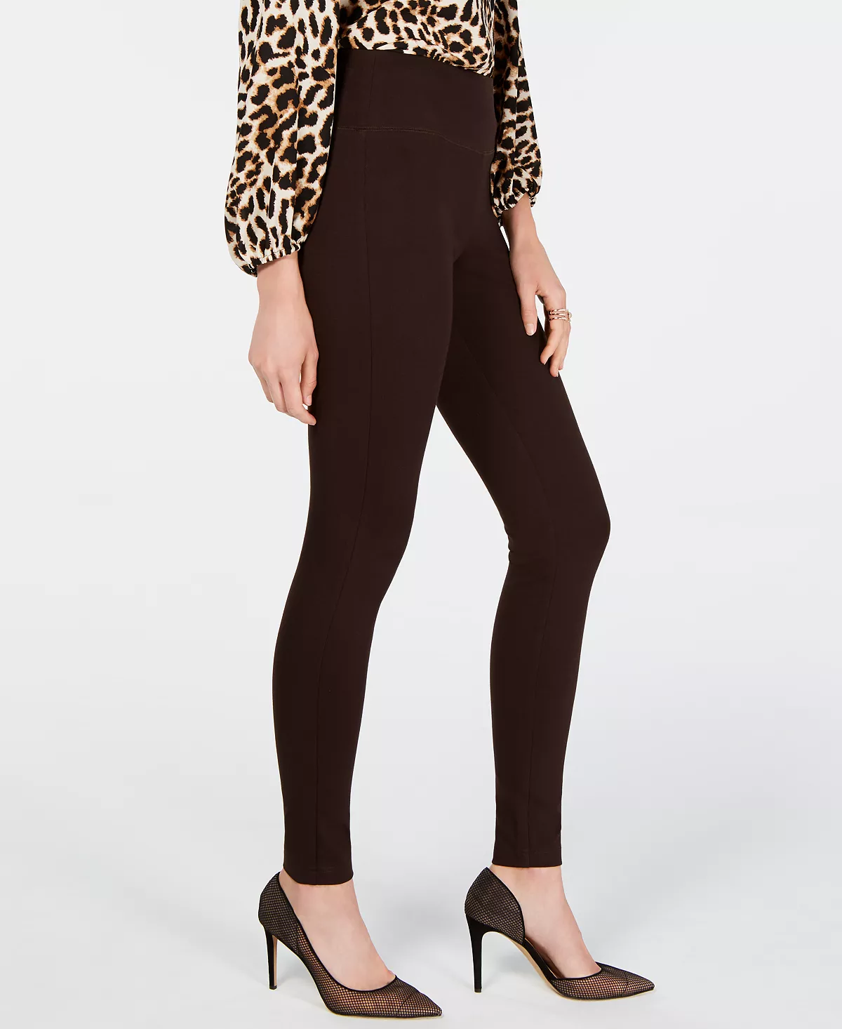 INC International Concepts Women's Pull-On Ponte Pants, Created For Macy's 7 INC International Concepts Women's Pull-On Ponte Pants, Created For Macy's - Image 5