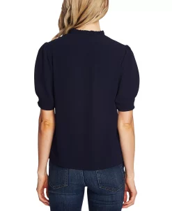 CeCe Ruffled V-Neck Tie Top 14 CeCe Ruffled V-Neck Tie Top -Clothing Shop 14412310 fpx