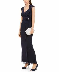 Connected Lace Column Gown 9 Connected Lace Column Gown -Clothing Shop 14806176 fpx