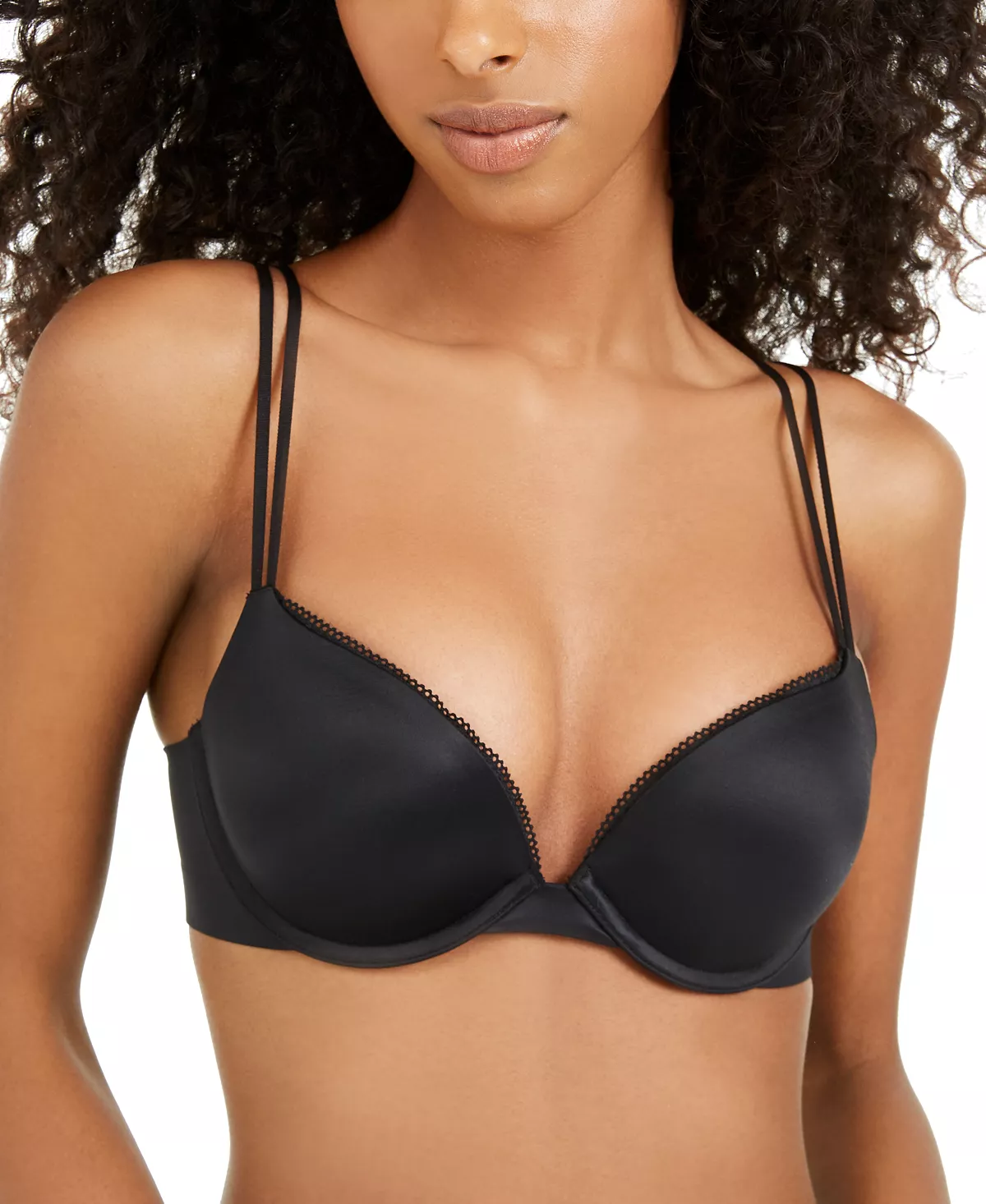 Calvin Klein Women's Liquid Touch Push-Up Plunge Bra QF4083 3 Calvin Klein Women's Liquid Touch Push-Up Plunge Bra QF4083