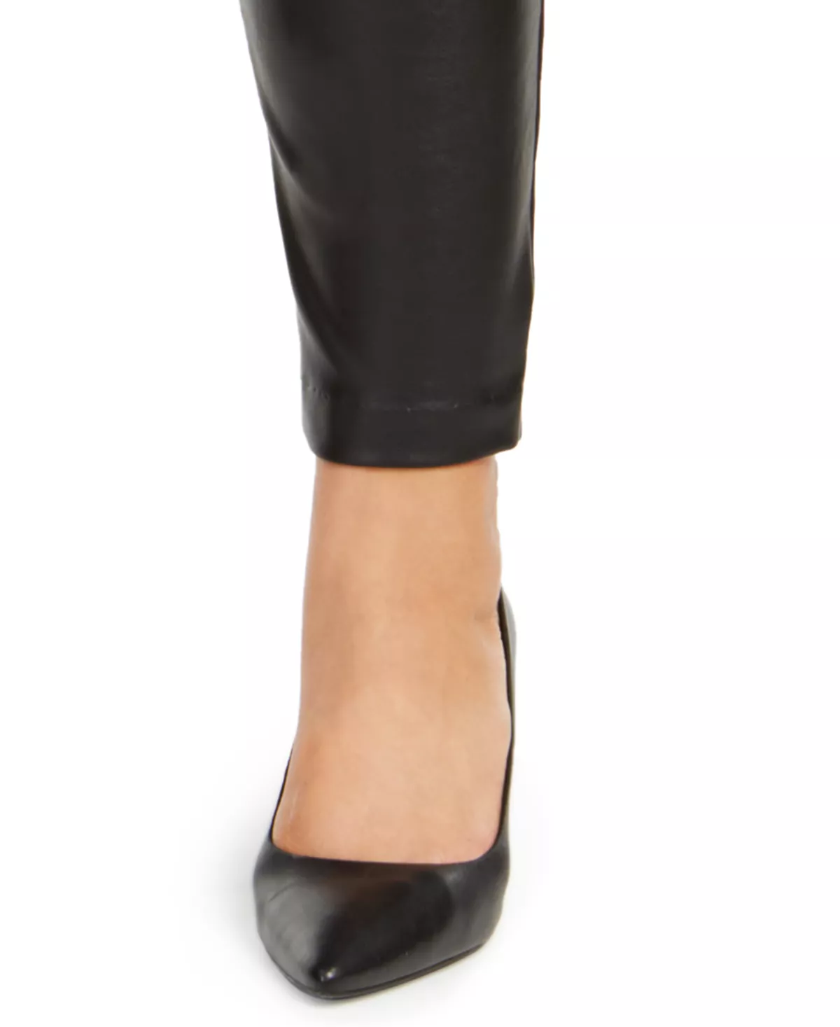 Vince Camuto Plus Size Faux-Leather Leggings 7 Vince Camuto Plus Size Faux-Leather Leggings - Image 5