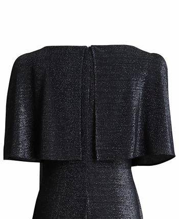 Connected Metallic Cape Jumpsuit 4 Connected Metallic Cape Jumpsuit - Image 2