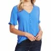 CeCe Ruffled-Sleeve Blouse 1 CeCe Ruffled-Sleeve Blouse -Clothing Shop 17483526 fpx