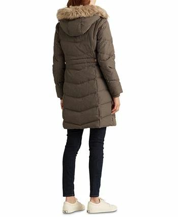 Lauren Ralph Lauren Hooded Down Coat, Created For Macy's 4 Lauren Ralph Lauren Hooded Down Coat, Created For Macy's - Image 2