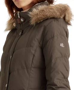 Lauren Ralph Lauren Hooded Down Coat, Created For Macy's 10 Lauren Ralph Lauren Hooded Down Coat, Created For Macy's -Clothing Shop 17679346 fpx
