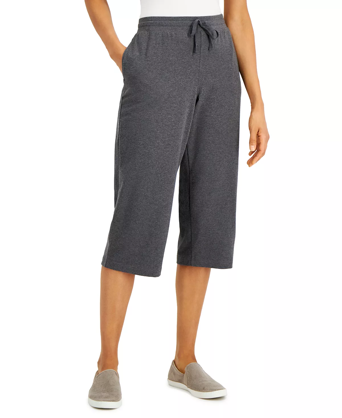 Karen Scott It Capri Pull On Pants, Created For Macy's 7 Karen Scott It Capri Pull On Pants, Created For Macy's - Image 5