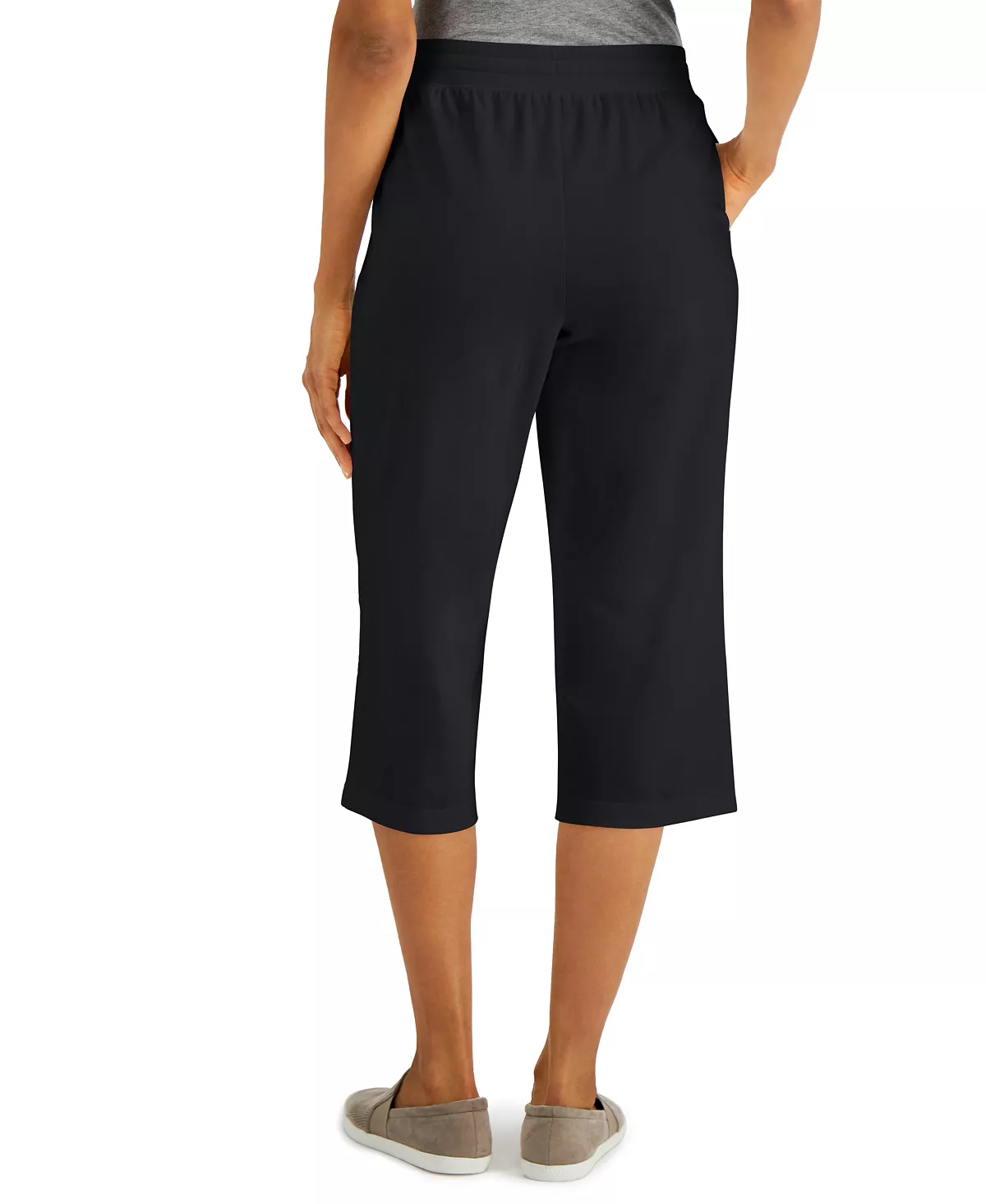 Karen Scott It Capri Pull On Pants, Created For Macy's 4 Karen Scott It Capri Pull On Pants, Created For Macy's - Image 2