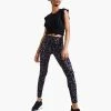 Style & Co Women's Printed Pull-On Leggings, Created For Macy's