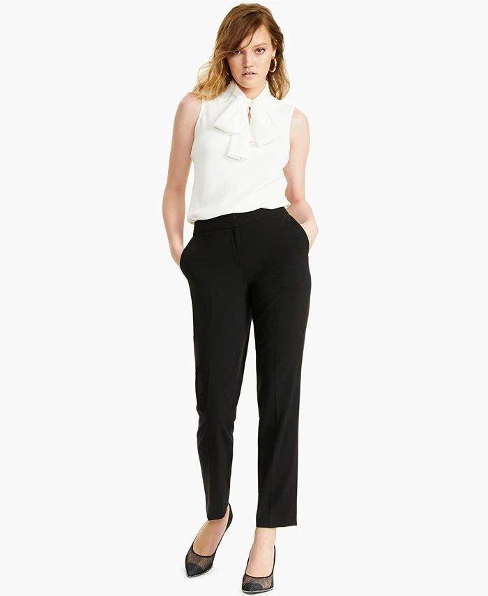 Bar III Women's Straight-Leg Dress Pants, Created For Macy's 3 Bar III Women's Straight-Leg Dress Pants, Created For Macy's