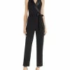Adrianna Papell Collared Tuxedo Jumpsuit 1 Adrianna Papell Collared Tuxedo Jumpsuit -Clothing Shop 19087511 fpx