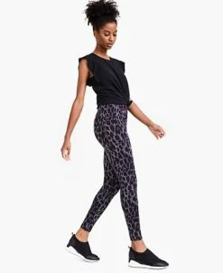 Style & Co Women's Printed Pull-On Leggings, Created For Macy's -Clothing Shop 19134323 fpx