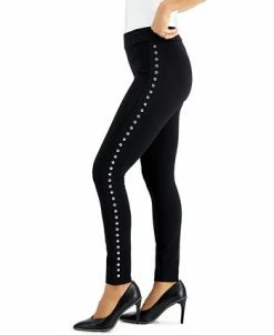 Bar III Side-Studded Leggings, Created For Macy's -Clothing Shop 19228540 fpx
