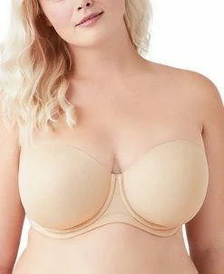 Wacoal Red Carpet Full Figure Underwire Strapless Bra 854119, Up To I Cup -Clothing Shop 19234076 fpx