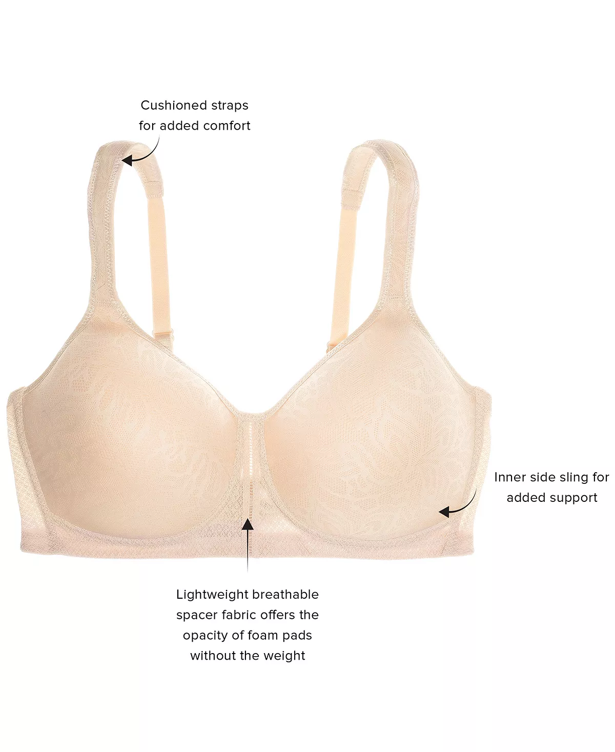 Wacoal Awareness Wireless Bra 85276 7 Wacoal Awareness Wireless Bra 85276 - Image 5