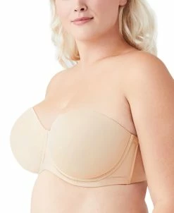Wacoal Red Carpet Full Figure Underwire Strapless Bra 854119, Up To I Cup -Clothing Shop 19234118 fpx