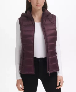 Charter Club Women's Packable Hooded Down Puffer Vest, Created For Macy's -Clothing Shop 19265367 fpx