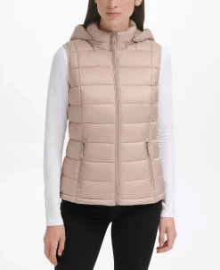 Charter Club Women's Packable Hooded Down Puffer Vest, Created For Macy's -Clothing Shop 19265592 fpx