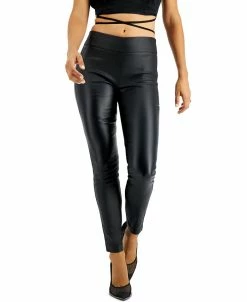 Bar III Pull-On Coated Legging, Created For Macy's
