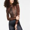 Bar III Snakeskin-Print Turtleneck Bodysuit, Created For Macy's 1 Bar III Snakeskin-Print Turtleneck Bodysuit, Created For Macy's -Clothing Shop 19331507 fpx