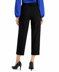 Bar III Women's Tie Front Capris Pants, Created For Macy's 8 Bar III Women's Tie Front Capris Pants, Created For Macy's -Clothing Shop 19380183 fpx 1