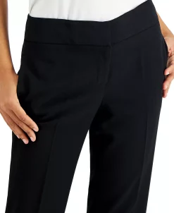 Kasper Women's Slim Straight-Leg Modern Trousers -Clothing Shop 19530909 fpx