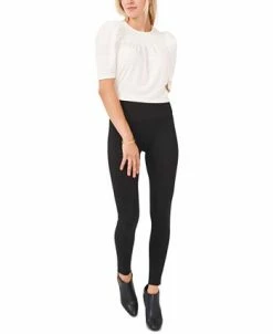 Vince Camuto Wide-Waistband Ponté-Knit Leggings -Clothing Shop 19547581 fpx