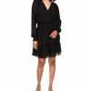 Michael Kors Ruffled Faux-Wrap Dress, Regular & Petite