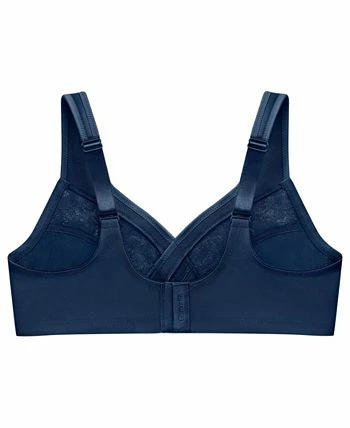 Glamorise Women's Full Figure Plus Size MagicLift Wirefree Minimizer Support Bra 5 Glamorise Women's Full Figure Plus Size MagicLift Wirefree Minimizer Support Bra - Image 3