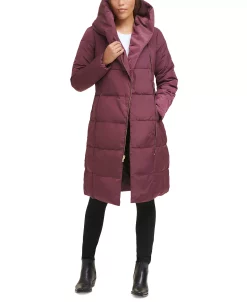 Cole Haan Signature Asymmetrical Pillow-Collar Down Puffer Coat -Clothing Shop 20134281 fpx