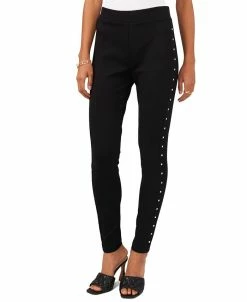 Vince Camuto Studded High-Rise Leggings