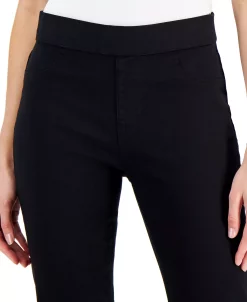Karen Scott Women's Pull-On Black Denim Pants, Created For Macy's 10 Karen Scott Women's Pull-On Black Denim Pants, Created For Macy's -Clothing Shop 20382028 fpx
