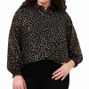 Vince Camuto Plus Size Foil-Dot Tunic 2 Vince Camuto Plus Size Foil-Dot Tunic -Clothing Shop 20432000 fpx