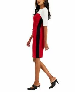 Kasper Colorblocked Sheath Dress 12 Kasper Colorblocked Sheath Dress -Clothing Shop 20498619 fpx