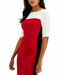 Kasper Colorblocked Sheath Dress 13 Kasper Colorblocked Sheath Dress -Clothing Shop 20498620 fpx
