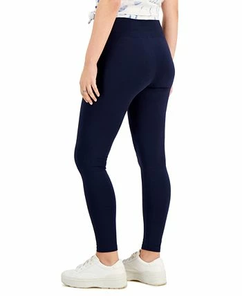 Style & Co Women's High-Rise Basic Leggings, Created For Macy's 4 Style & Co Women's High-Rise Basic Leggings, Created For Macy's - Image 2