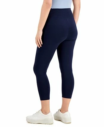 Style & Co Women's High-Rise Capri Leggings, Created For Macy's 4 Style & Co Women's High-Rise Capri Leggings, Created For Macy's - Image 2