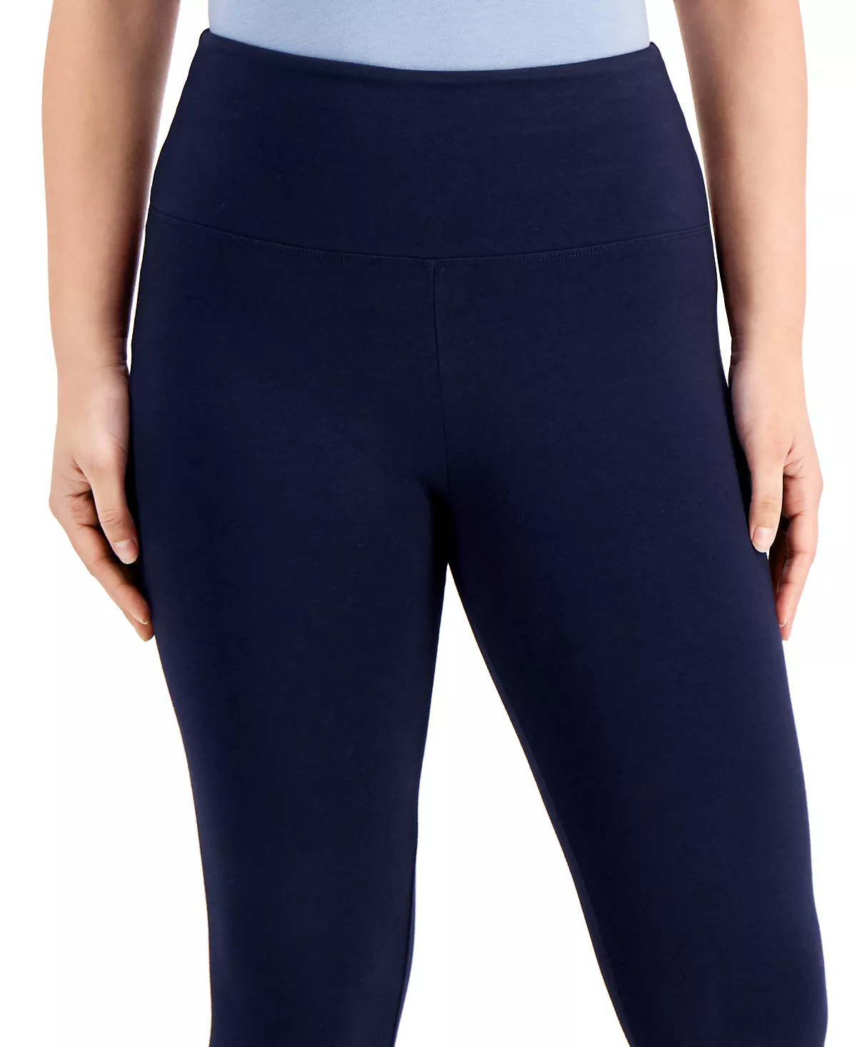 Style & Co Women's High-Rise Capri Leggings, Created For Macy's 6 Style & Co Women's High-Rise Capri Leggings, Created For Macy's - Image 4