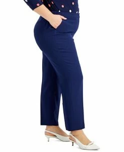 Kasper Plus Size Straight-Leg Pants -Clothing Shop 20597573 fpx