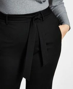 Bar III Plus Size Cropped Tie-Front Pants, Created For Macy's 17 Bar III Plus Size Cropped Tie-Front Pants, Created For Macy's -Clothing Shop 20722201 fpx